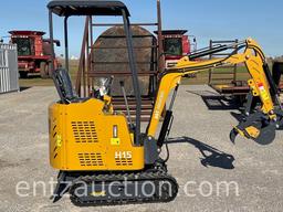 AGT INDUSTRIAL MINI EXCAVATOR, MODEL CE-H15,