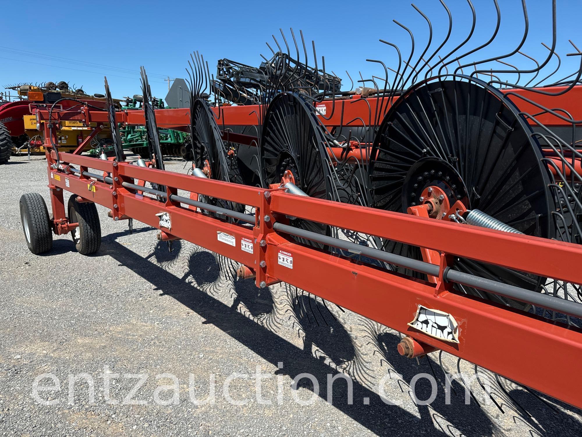 2022 RHINO RDF 16 WHEEL RAKE, 60" WHEELS W/