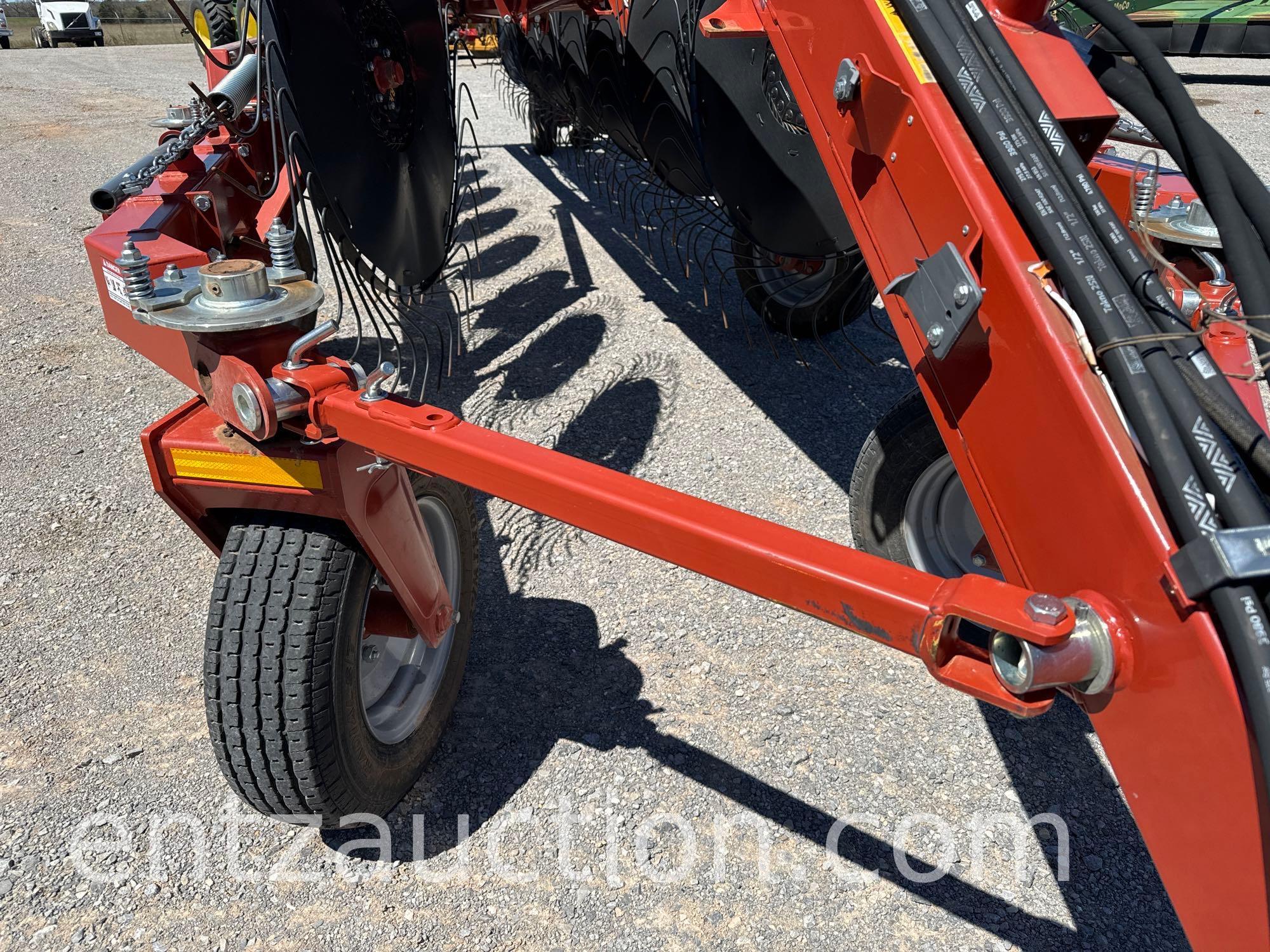 2022 RHINO RDF 16 WHEEL RAKE, 60" WHEELS W/