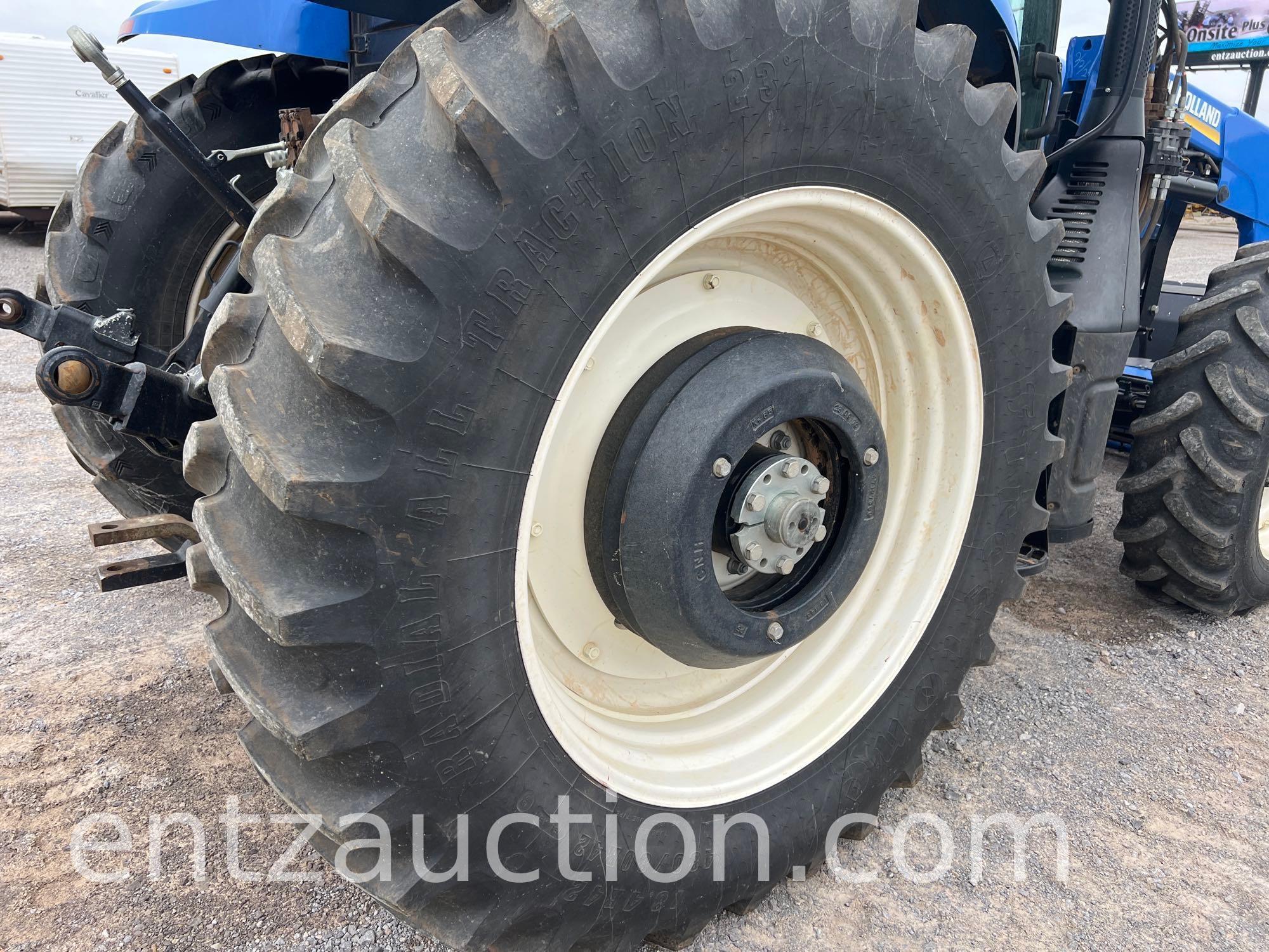 2013 NEW HOLLAND T6175 TRACTOR, FWA,