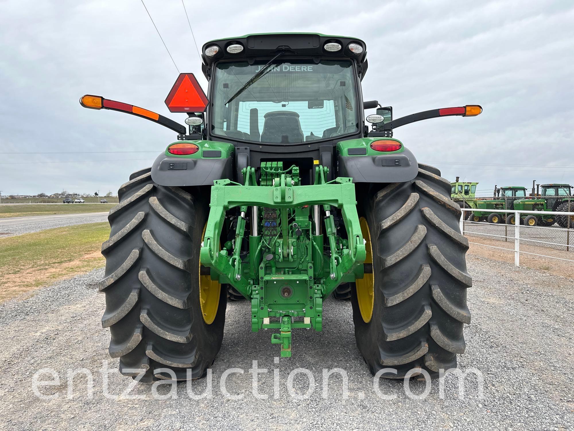 2020 JD 6215R TRACTOR, C&A, FWA, 3PT, PTO, IVT