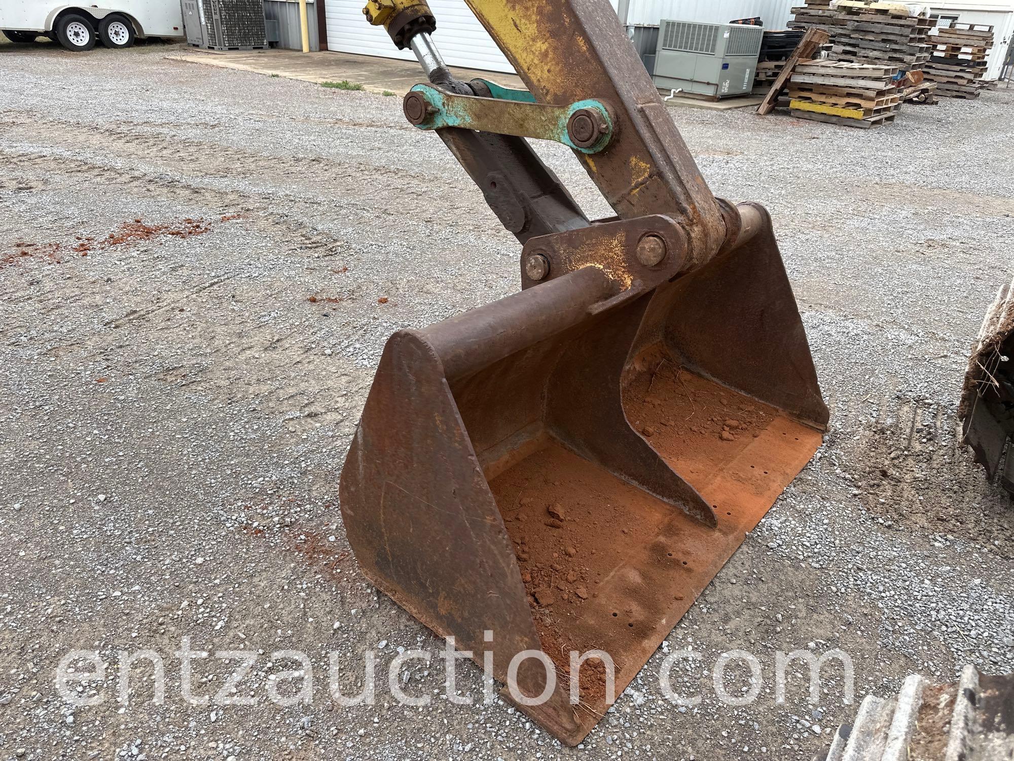 KOBELCO 220 LONG REACH TRACK HOE,