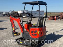 AGT INDUSTRIAL MINI EXCAVATOR, MODEL DJ14,