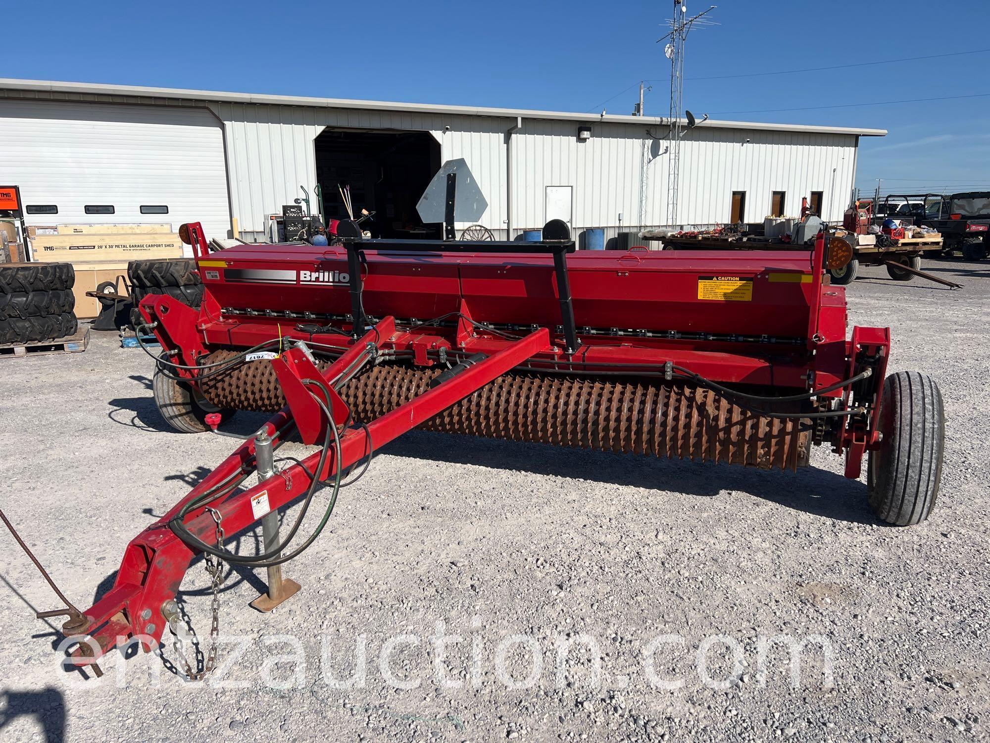 BRILLION SSB12 GRASS SEEDER, SURE STAND, EXCELLENT