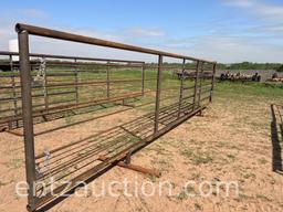 5' X 24' FREESTANDING PANEL W/ 12' GATE,