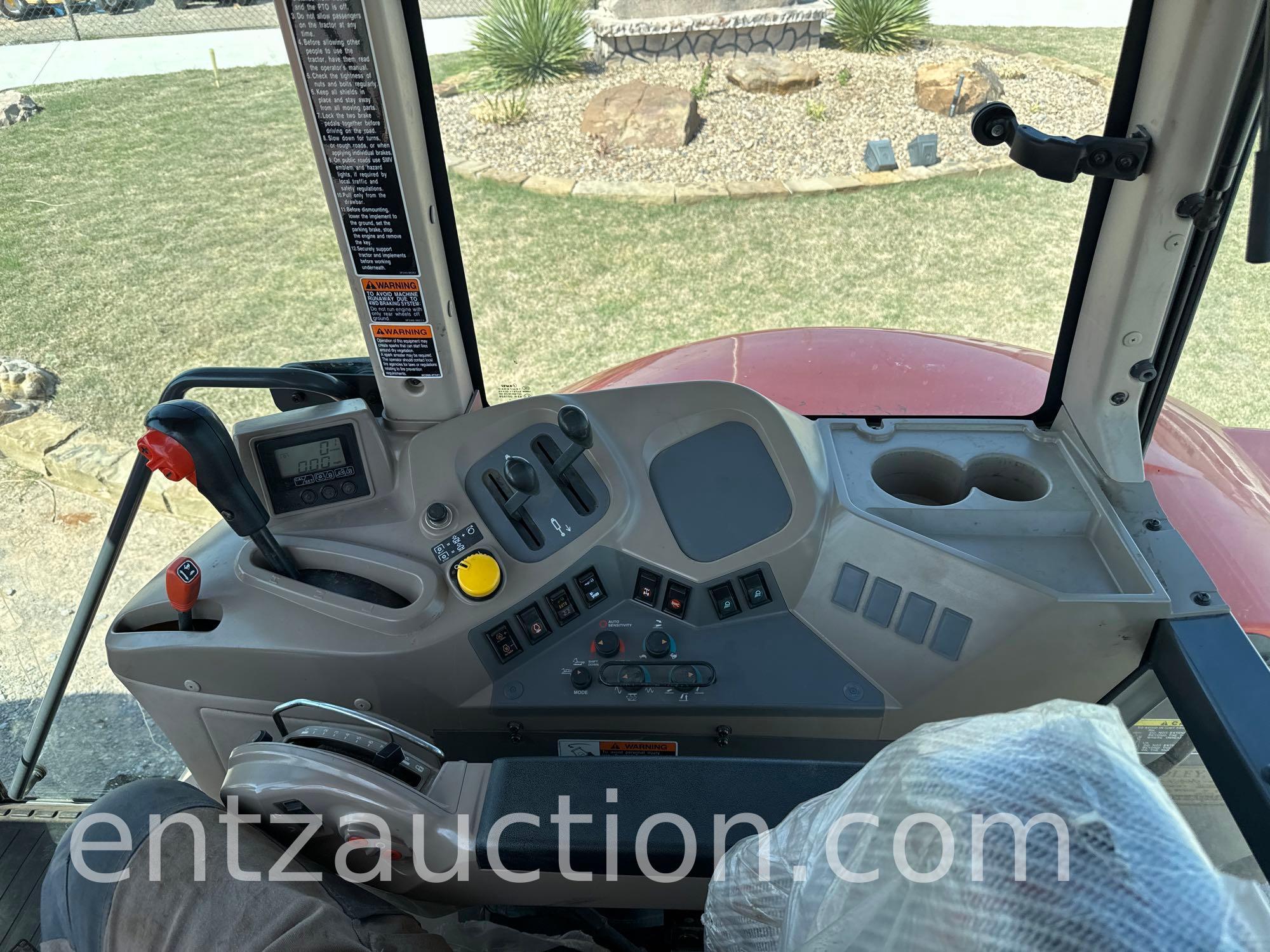 2011 KUBOTA M100X TRACTOR, C&A, 3PT,