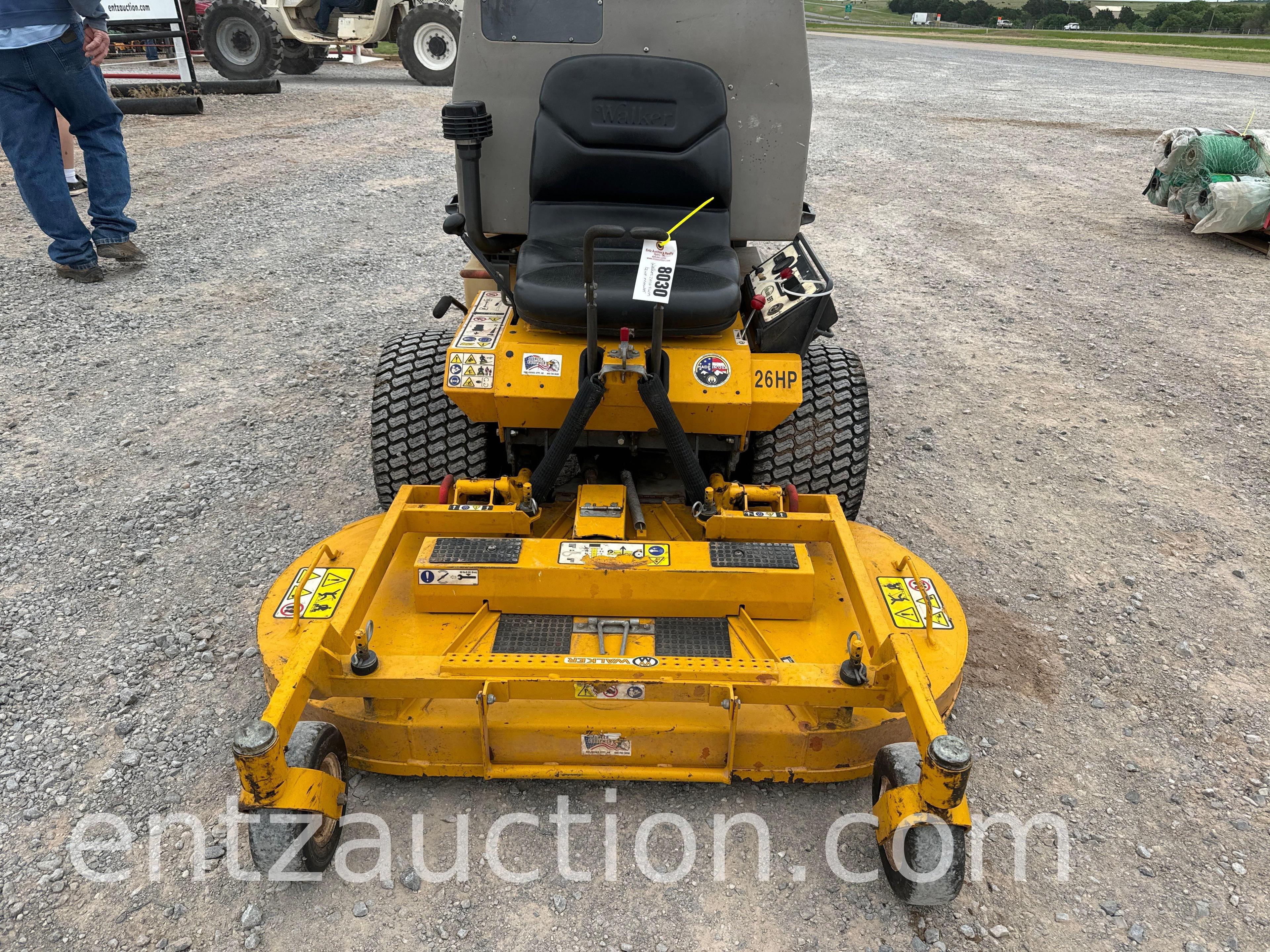 WALKER INDUSTRIAL LAWN MOWER, ZERO TURN, 48" DECK,