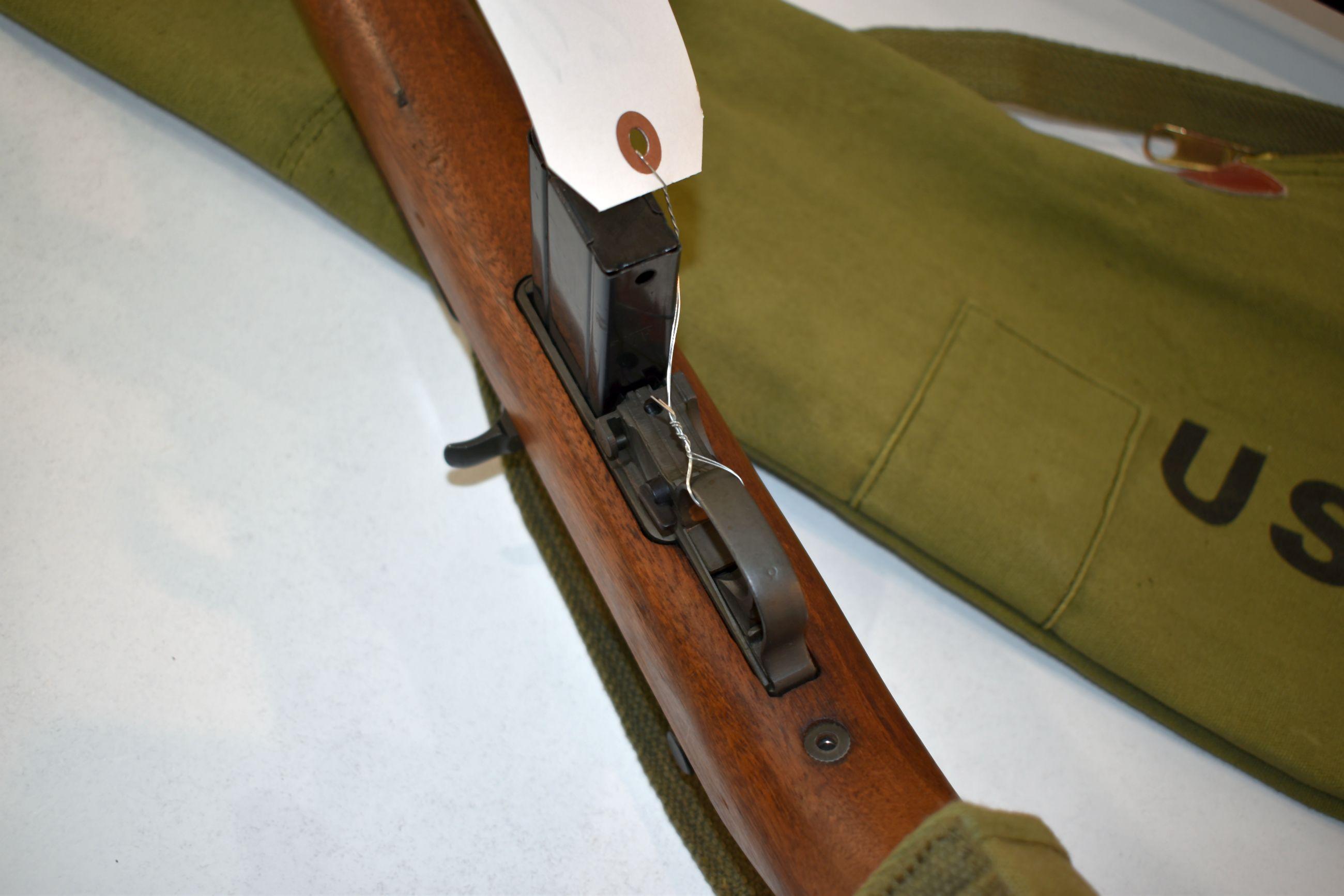 Inland M1 US Carbine Military Rifle, 30 Cal., Magazine, With US Soft Case and Magazine Pouch, SN: 63