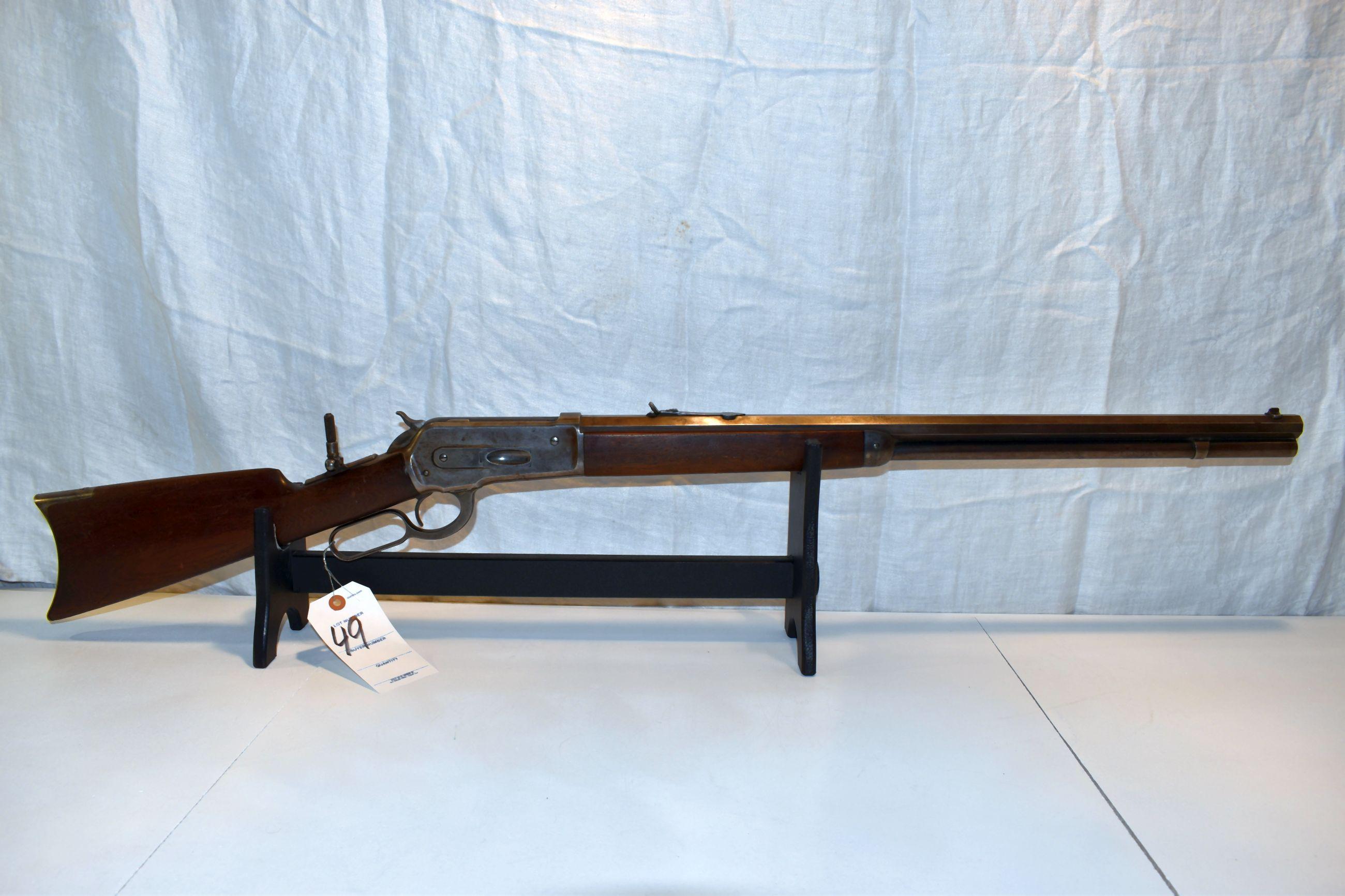 Winchester Model 1892 Lever Action Rifle, 40-65 Cal., 26" Octagon Barrel, SN: 39310, Rear Model Tag