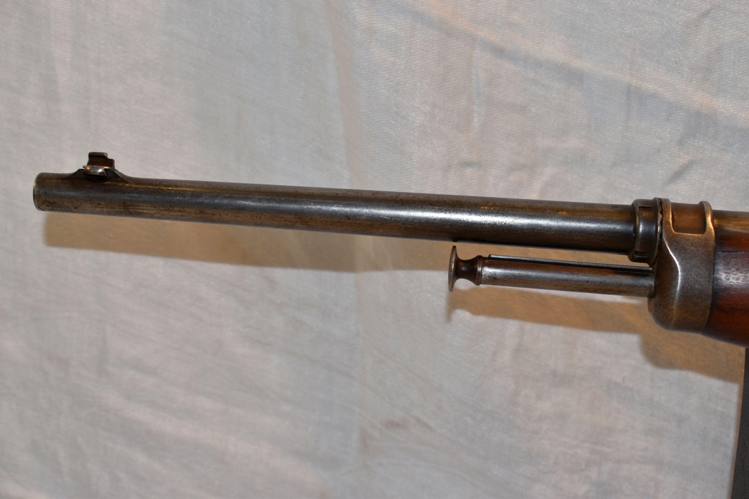 Winchester Model 1907 S.L. Semi Auto Rifle, 351 Cal., Magazine, SN: 19656, 20" Round Barrel