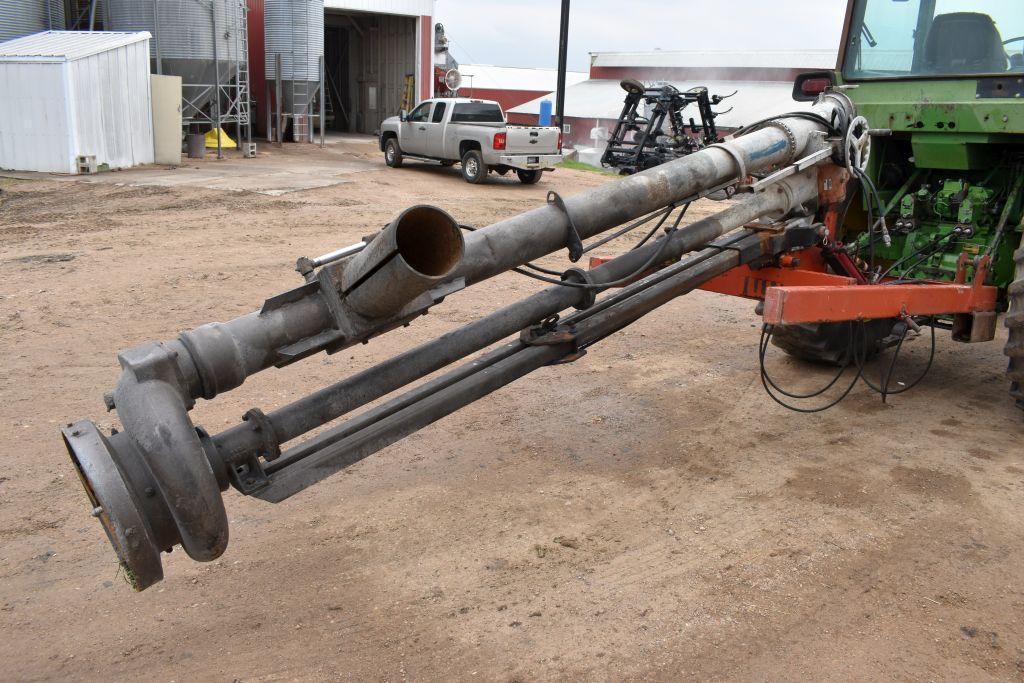 Doda 3pt. Manure Pump, Hyd Tilt, 10'x6", 540PTO