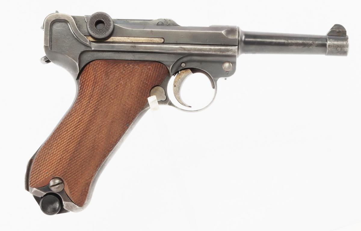 INTERWAR COMMERCIAL 7.65 PO8 LUGER PISTOL