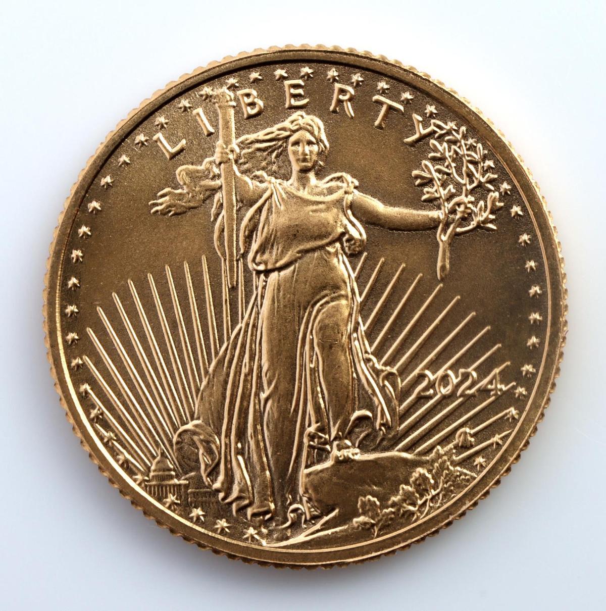 1/10TH OZ GOLD AMERICAN EAGLE COIN