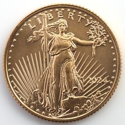 1/10TH OZ GOLD AMERICAN EAGLE COIN