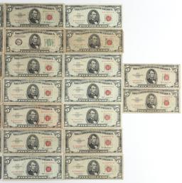 $95 FACE VALUE SILVER CERTIFICATES STAR NOTE