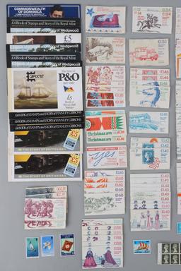 OVER 160 BRITISH POUNDS IN UNUSED POSTAGE STAMPS