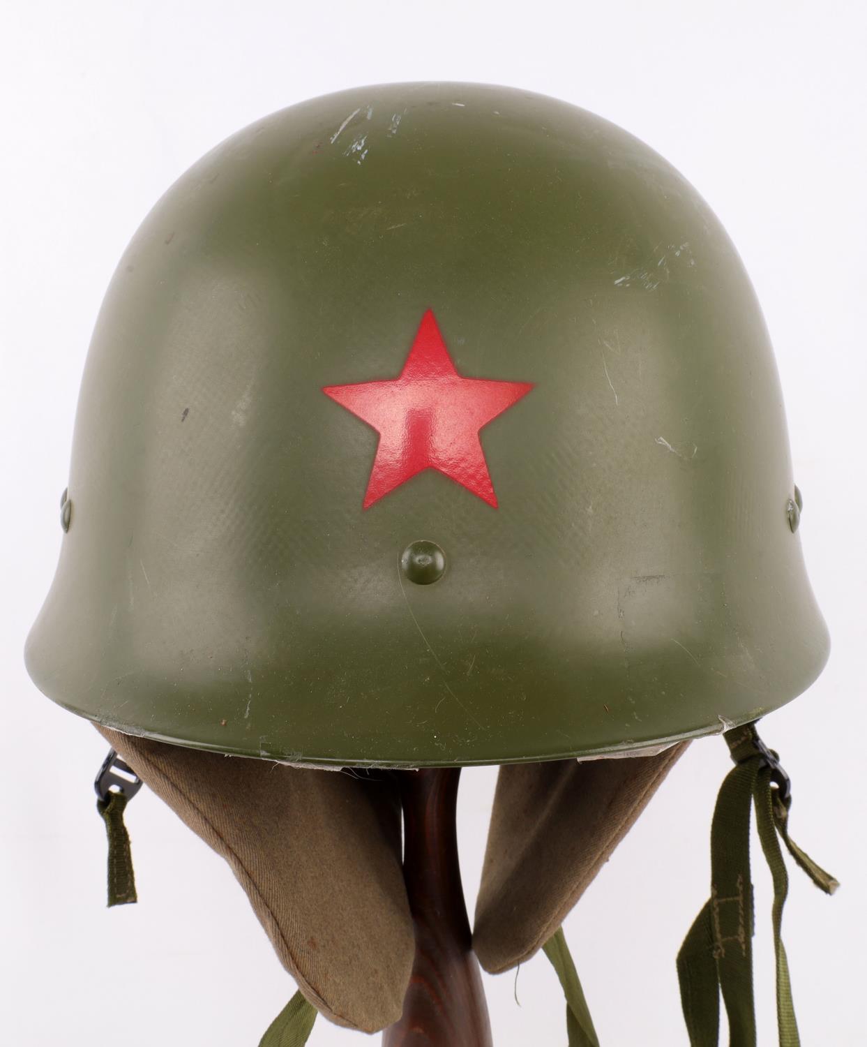 COMUNIST CHINESE ARMY RIOT CONTROL HELMET