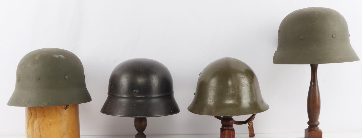 HELMET LOT GERMAN LUFTSCHUTZ MODELO BULGARIAN