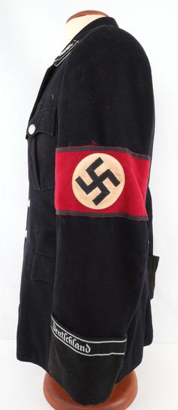 WWII GERMAN SS OFFICER BRIGADIER GENERAL TUNIC