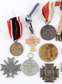 WWI & WWII GERMAN REICH BADGES  & MEDALS