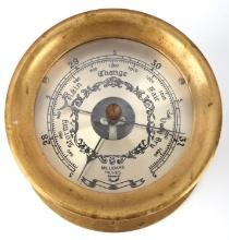 HIGH QUALITY ANTIQUE BRASS SHIP BAROMETER