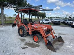 KUBOTA B21 LOADER BACKHOE R/K