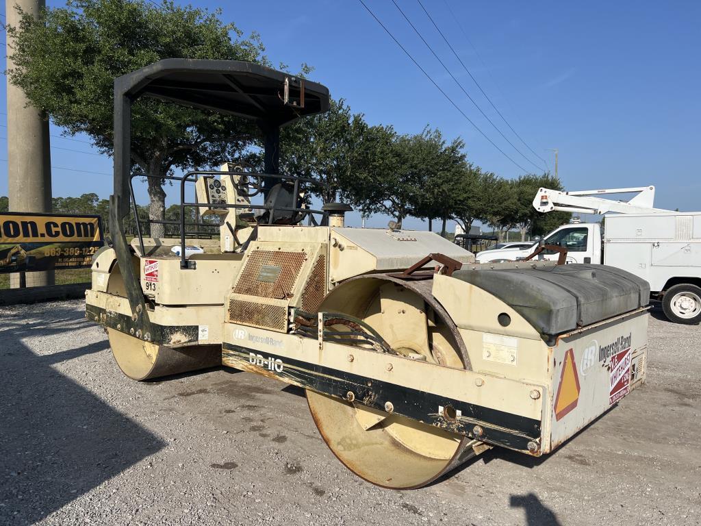 Ingersoll Rand Dd-110 Tandem Drum Roller