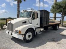 2004 KENWORTH FLATBED TRUCK W/T R/K