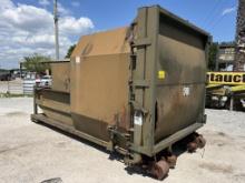 LARGE INDUSTRIAL TRASH COMPACTOR