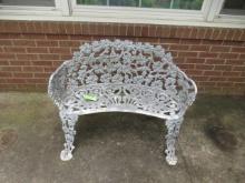 WROUGHT IRON BENCH