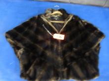 JONES NEW YORK FUR JACKET SIZE MED.