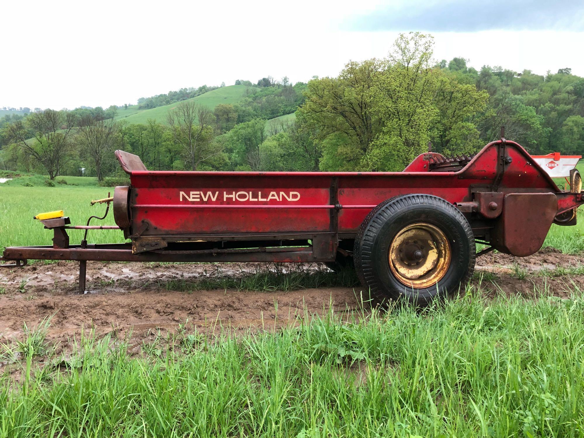 327 New Holland manure spreader