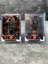 Bronny James 2023 Topps Chrome Lot of 2 - #20 and #68