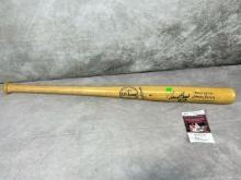 Johnny Bench signed Wilson bat w/inscription, JSA