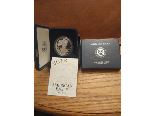 2002 PROOF U.S. SILVER EAGLE