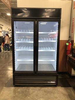 True Nat Refrigerant Glass Door Cooler