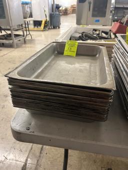 Group Of Full Size Stainless Inserts