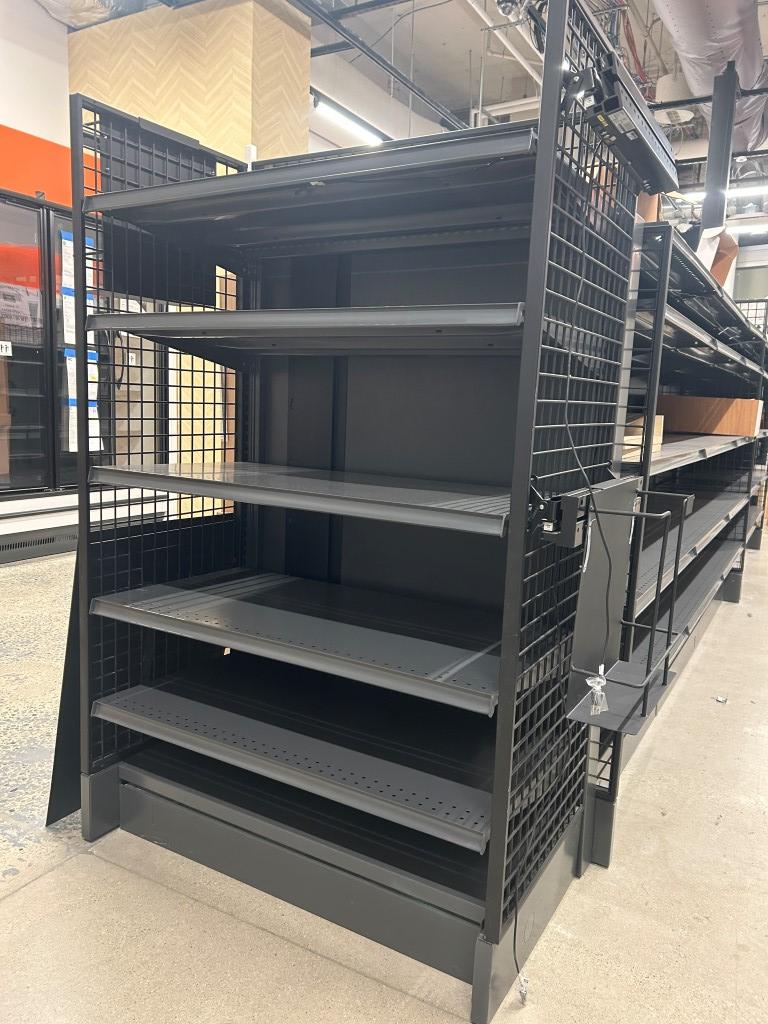 12ft Of Lozier Wall Shelving