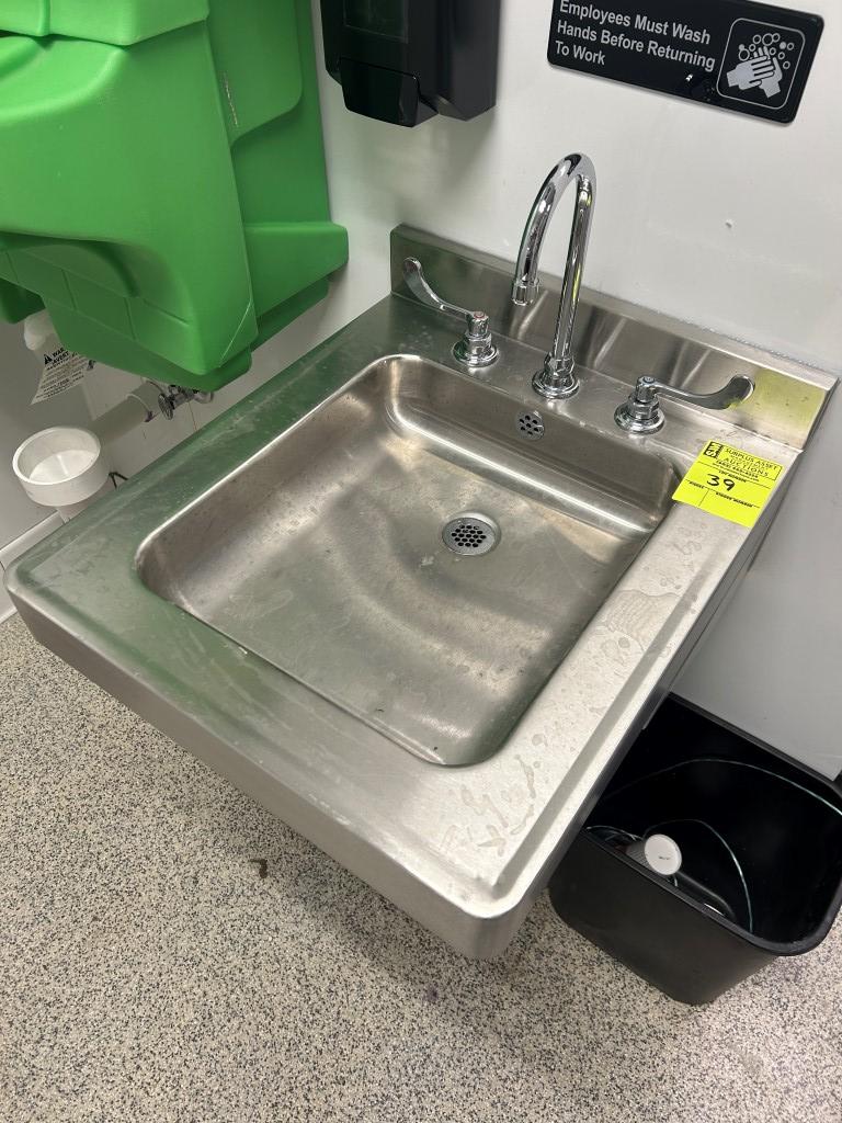 Just Stainless Steel Hand Sink W/ Soap Dispenser