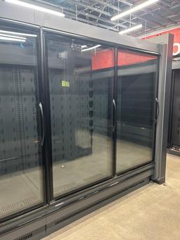 2019 Hill Phoenix 6ft Multideck Cases W/ Glass Doors