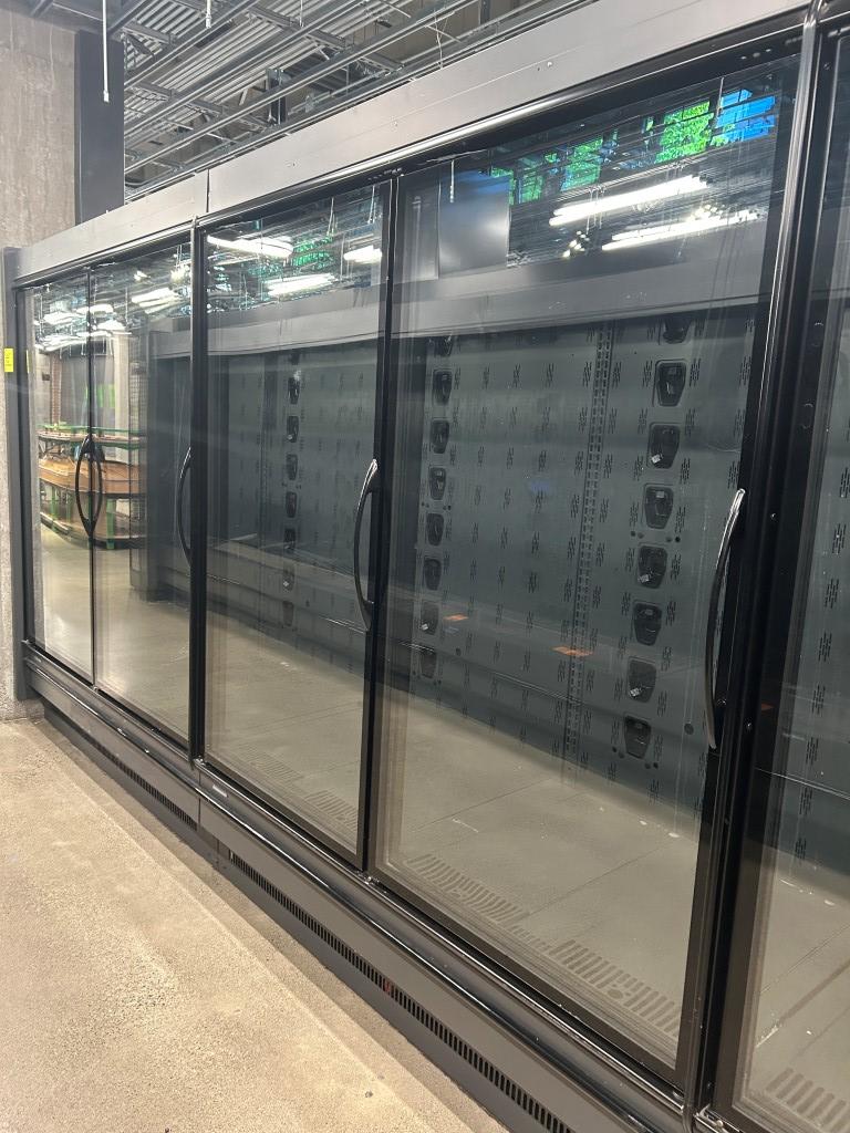 2019 Hill Phoenix 6ft Multideck Cases W/ Glass Doors