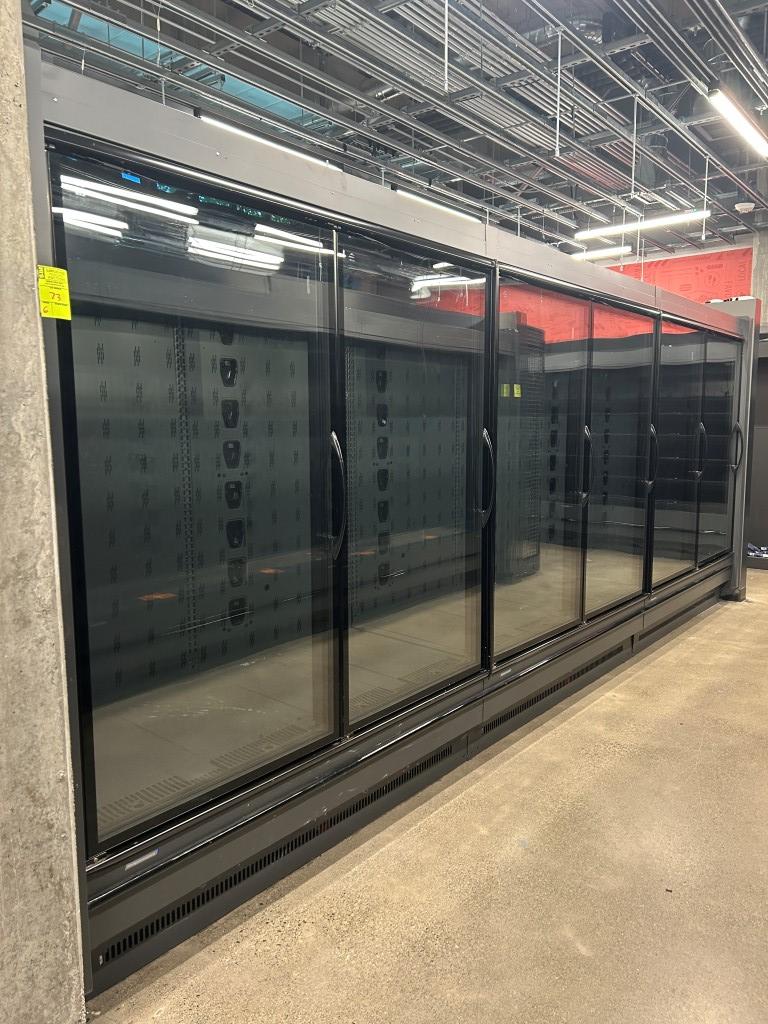 2019 Hill Phoenix 6ft Multideck Cases W/ Glass Doors