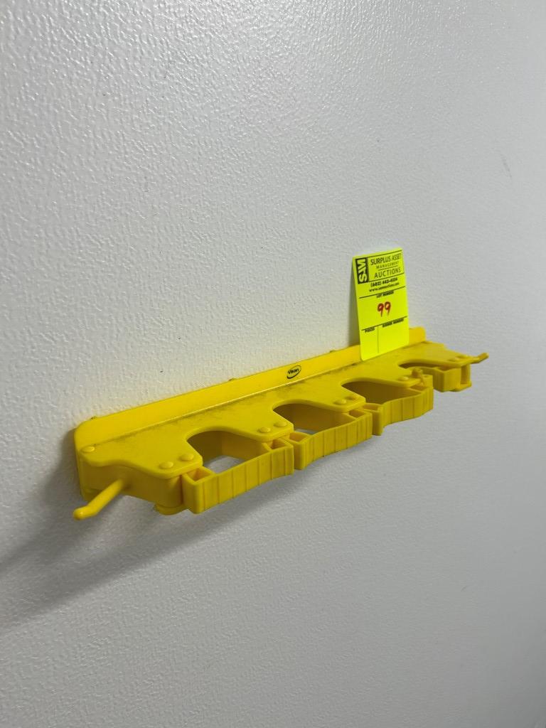 Vikan Wall-Mounted Janitorial Item Hanger