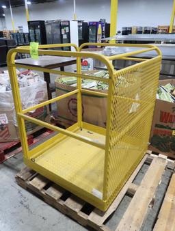 forklift safety cage