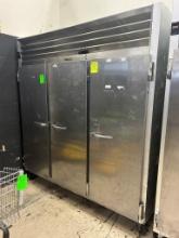 Traulsen 3 Door Stainless Refrigerator