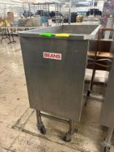 Stainless Steel Bean Transport Cart