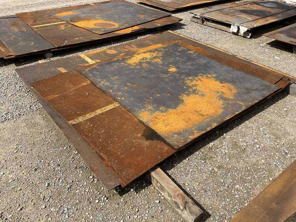 (4) Misc. Pieces of Sheet Metal