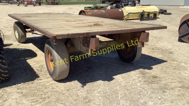 7'  X  187" WOODED WAGON STEEL FRAME