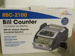 Royal Sovereign Bill counter MOD. RBC-2100 new in original box