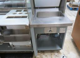 Stainless Steel Subway Refrigerator/ Sandwich Bar with Hot Soup Bar